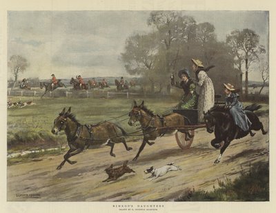 ニムロッドの娘（クロモリト） 作： George Goodwin Kilburne